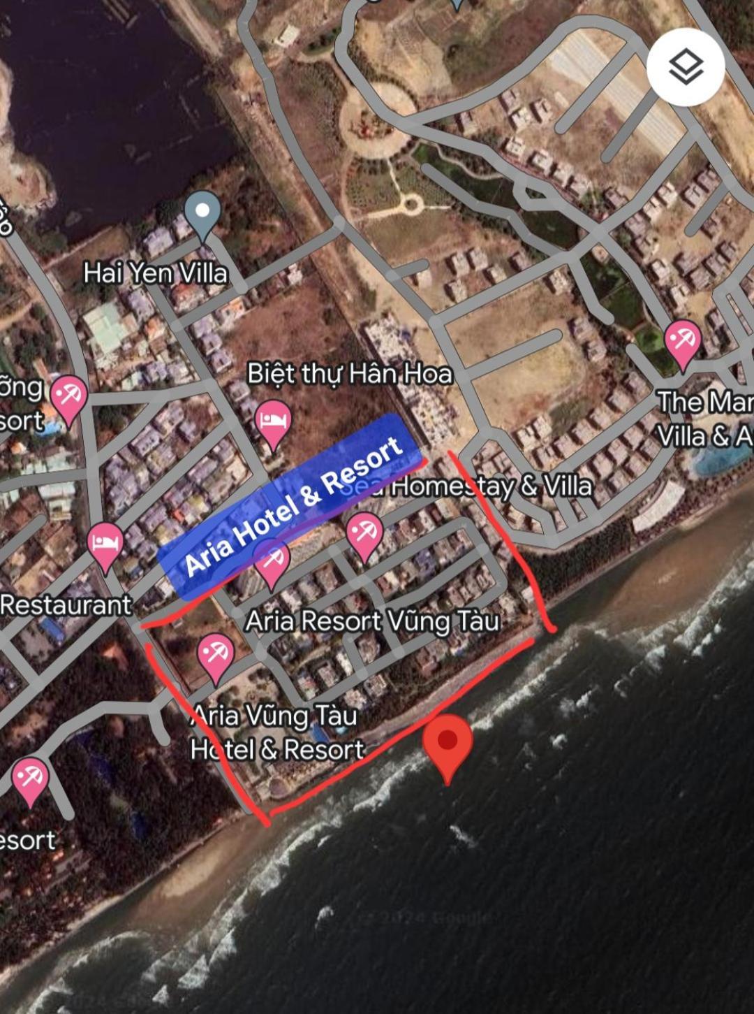 Can Ho Ven Bien 2 Pn 90M2 Tai Aria Vung Tau Co Ho Boi Exteriér fotografie